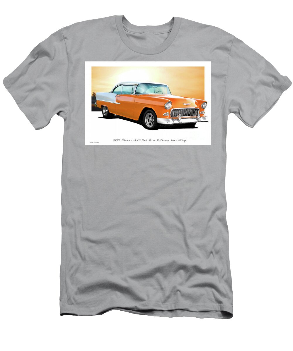 14 1955 Chevrolet Bel Air Two Door Hardtop Dave Koontz T-Shirt