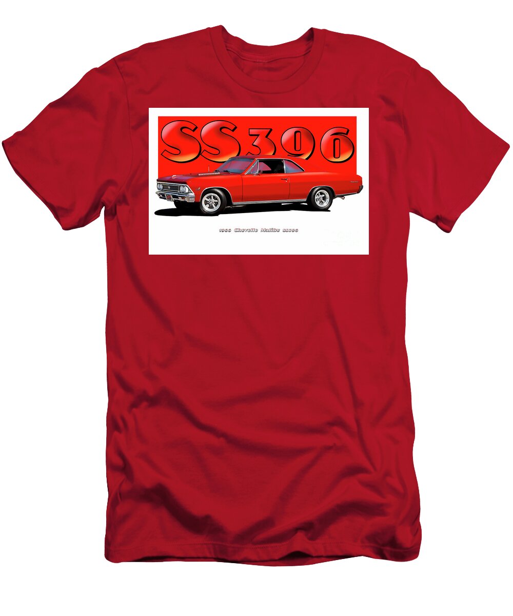 1966 Chevelle Malibu Ss396 Dave Koontz T-Shirt