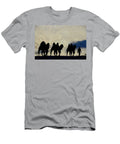 2 Man Leading Bactrian Camels in Sand Dunes Nubra Valley Enrique Lopez Tapia Natureplcom T-Shirt