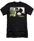 A Black and White Ruffed Lemur Varecia Deddeda T-Shirt