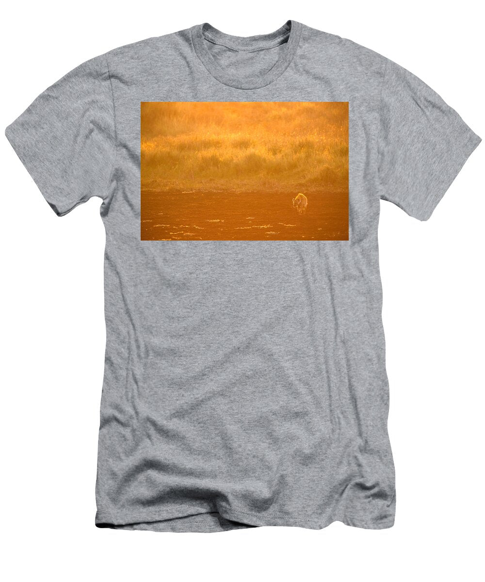 A Lone Spotted Hyena Returns From the Hunt At Dawn Nic Van Oudtshoorn T-Shirt