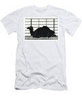 Animals Dromedary Arabian Camel Black and White Samuel Jessurun De Mesquita T-Shirt