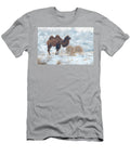Bactrian Camel Male Living in the Wild But Owned By a Camel Staffan Widstrand Wild Wonders of China Natureplcom T-Shirt