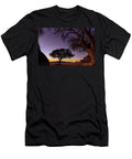 Camel Thorn Tree Silhouetted At Sunset in the Cold Winter Emanuele Biggi Natureplcom T-Shirt