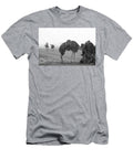 Camels on a Racing Track Al Marqadh Dubai United Arab Emirates Panoramic Images T-Shirt