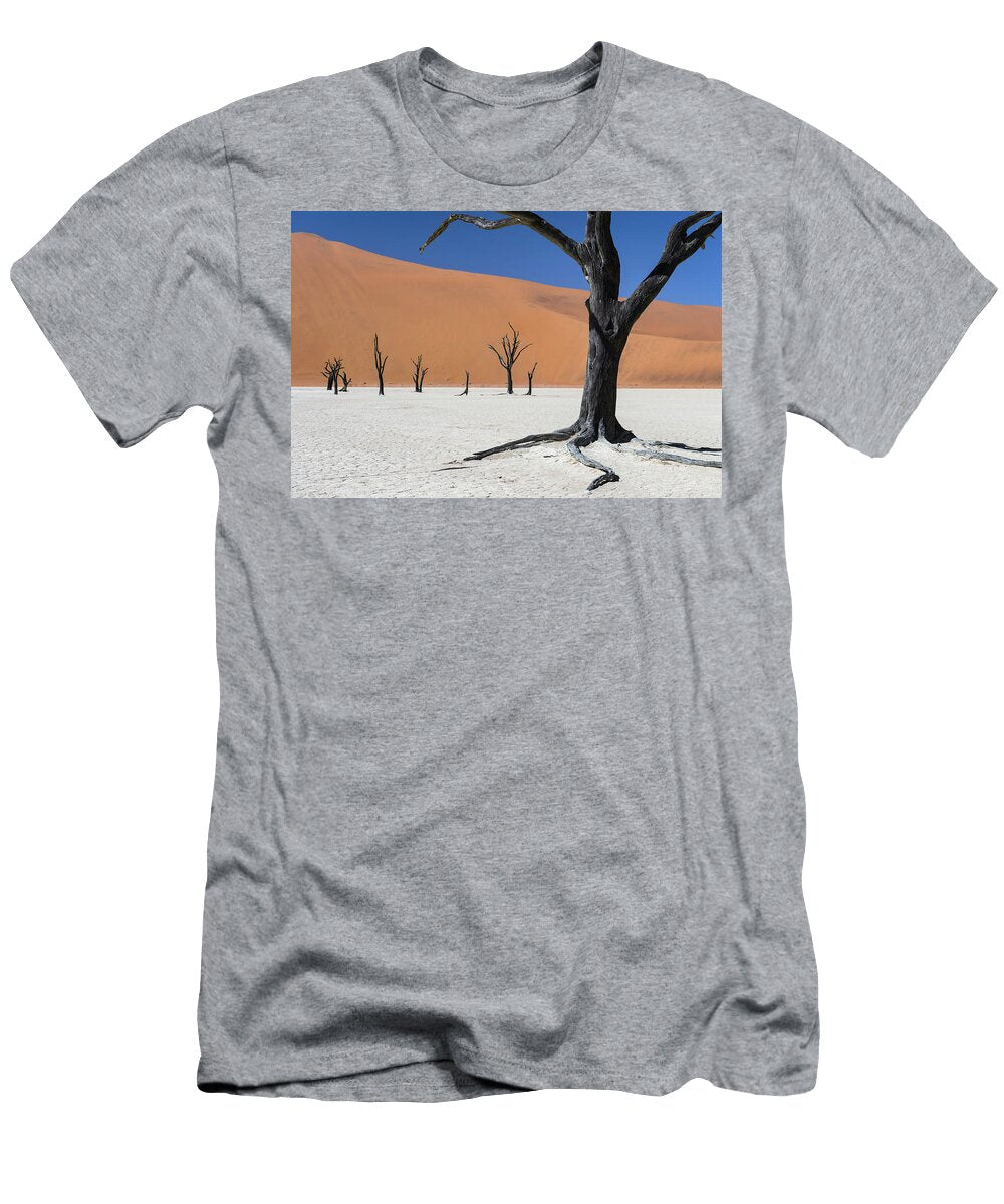 Dead Camel Thorn Trees in the Long Time Dry Riverbed of Emanuele Biggi Natureplcom T-Shirt