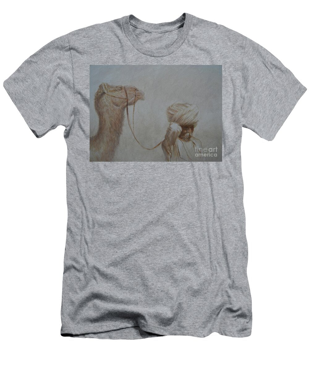 Man Leading Camel Lincoln Seligman T-Shirt