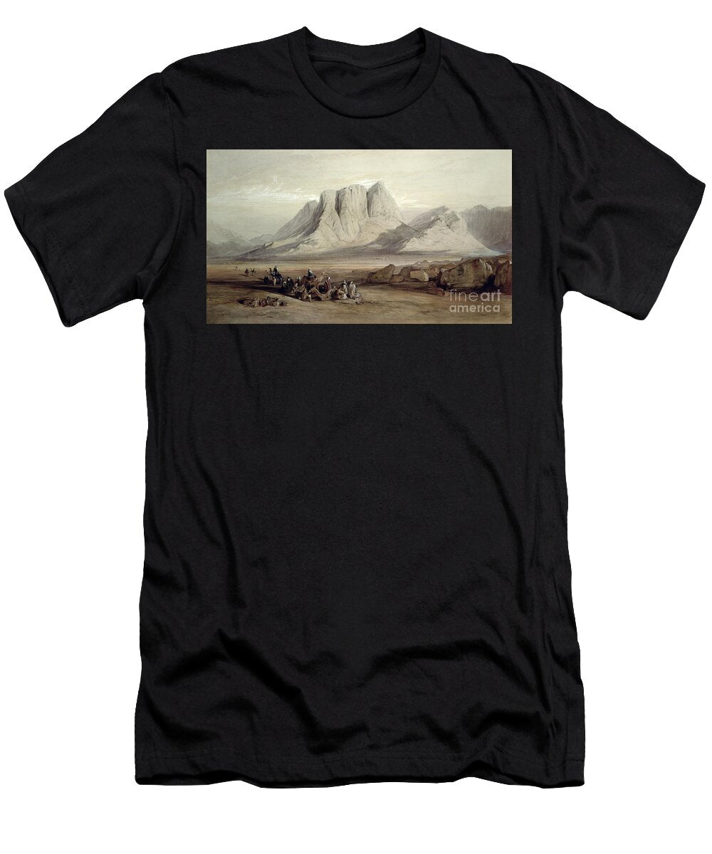 Mount Sinai January 26 1849 Edward Lear T-Shirt