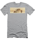 Resting with Three Camels in the Desert 1859 Carl Haag T-Shirt