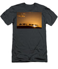 Sahara Desert Sunset Lindley Johnson T-Shirt